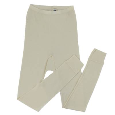 Cosilana Damen-Leggings aus Wolle/Seide - 01 Natur 44 / 46 von Cosilana